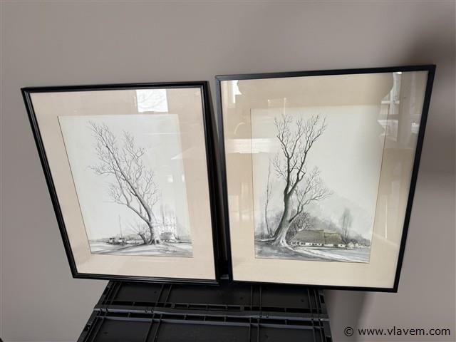 2 schilderijen - afbeelding 1 van  1