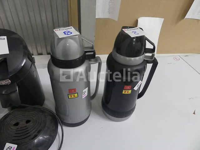 2 senseo koffiemachines + 2 thermoflessen - afbeelding 2 van  5