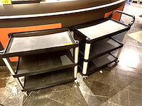 2 serveertrolleys - afbeelding 1 van  4
