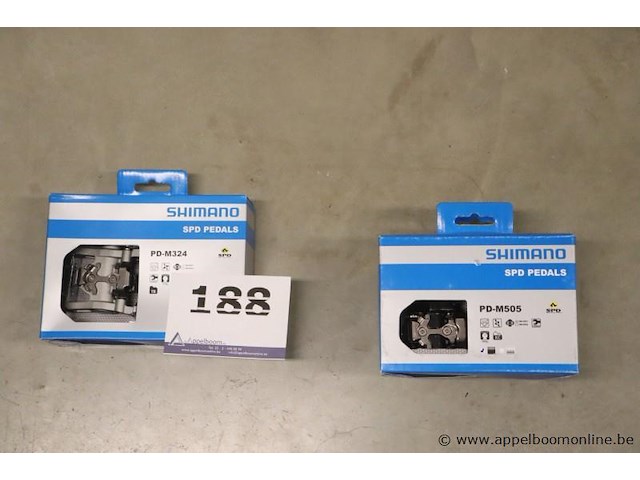 2 sets fietspedalen shimano - afbeelding 1 van  1