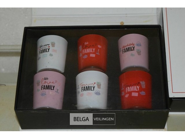 2 sets geparfumeerde kaarsjes - afbeelding 1 van  2