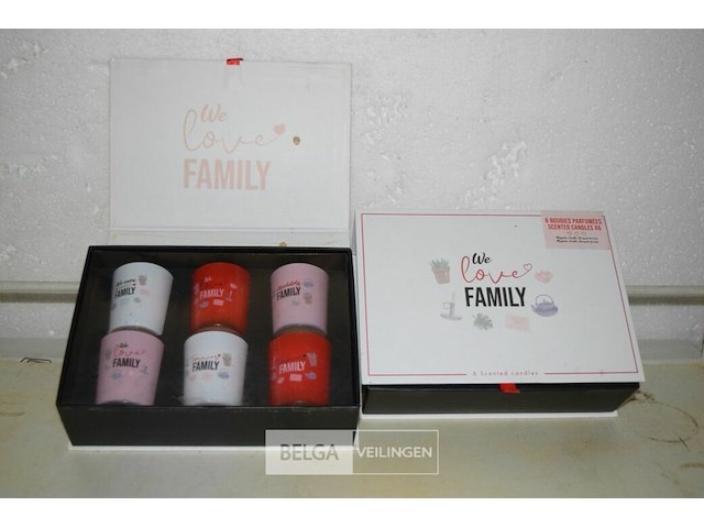 2 sets geparfumeerde kaarsjes - afbeelding 2 van  2