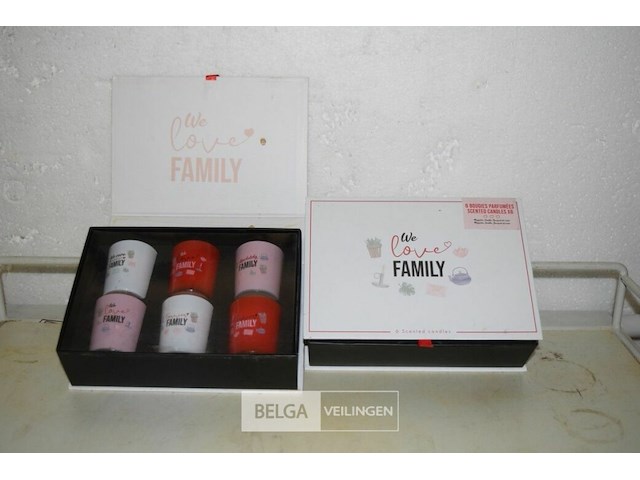 2 sets geparfumeerde kaarsjes - afbeelding 1 van  3