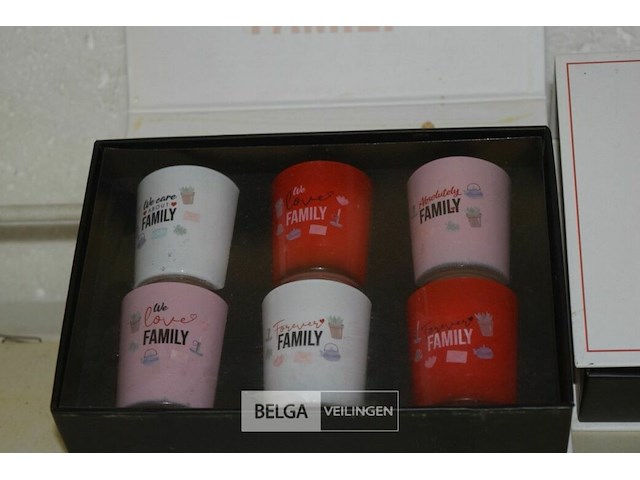 2 sets geparfumeerde kaarsjes - afbeelding 2 van  3