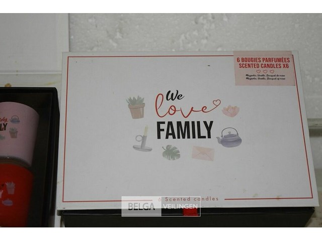 2 sets geparfumeerde kaarsjes - afbeelding 3 van  3