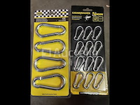 2 sets karabijnhaken - afbeelding 1 van  2