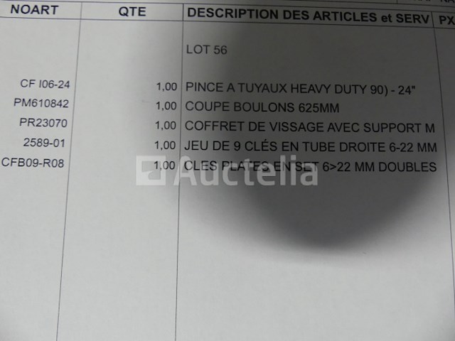 2 sets sleutels, 1 doos racagnac, 1 tang, 1 boutensnijder - afbeelding 6 van  8