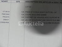 2 sets sleutels, 1 doos racagnac, 1 tang, 1 boutensnijder - afbeelding 6 van  8