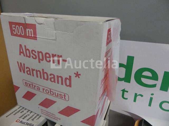 2 signaalband, 1 damband, 3 kegels, 1 lege kast 10l - afbeelding 7 van  8