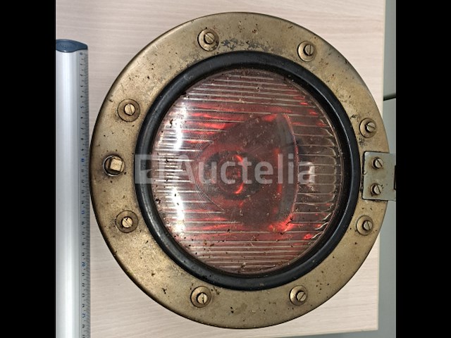 2 sncb locomotiefkoplamp (rood)(010800-025) - afbeelding 4 van  20