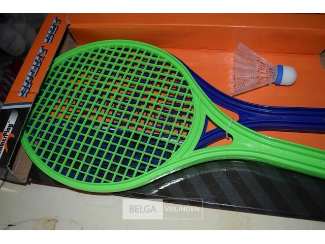 2 speelgoed tennisracket - afbeelding 2 van  3