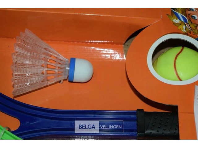 2 speelgoed tennisracket - afbeelding 3 van  3
