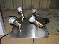2 spots slv numinos s wit, 5 hanglampen, inox plafondlamp 4 lichtpunten, bureellamp led, tuinlamp led slv led spike - afbeelding 5 van  8