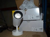 2 spots slv numinos s wit, 5 hanglampen, inox plafondlamp 4 lichtpunten, bureellamp led, tuinlamp led slv led spike - afbeelding 8 van  8