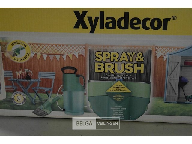 2 spray &brush 2in1 verfspuit en borstel - afbeelding 2 van  4