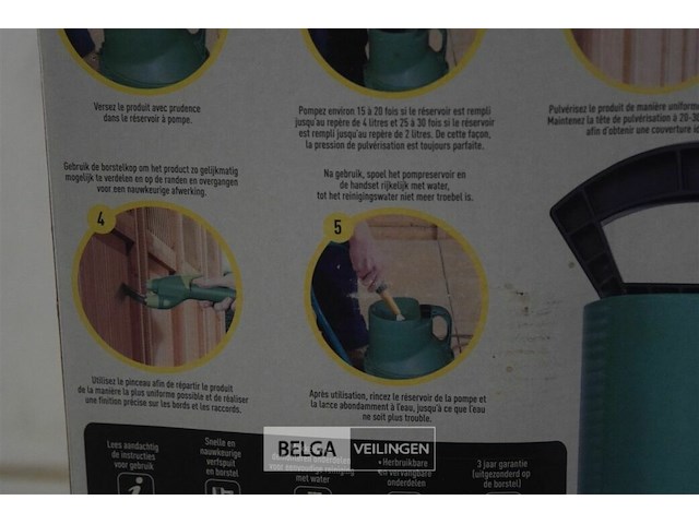 2 spray &brush 2in1 verfspuit en borstel - afbeelding 3 van  4