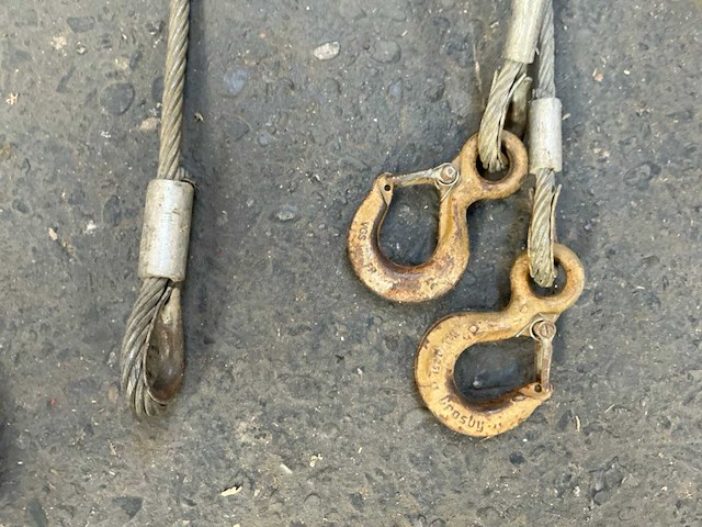 2 sprong hijskabel met schokdemper - afbeelding 2 van  3