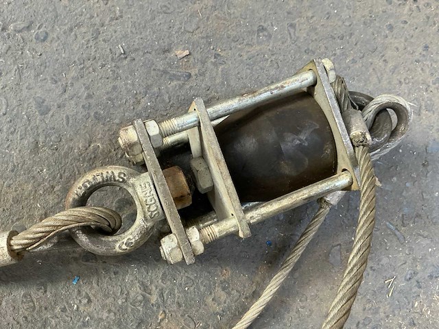 2 sprong hijskabel met schokdemper - afbeelding 3 van  3