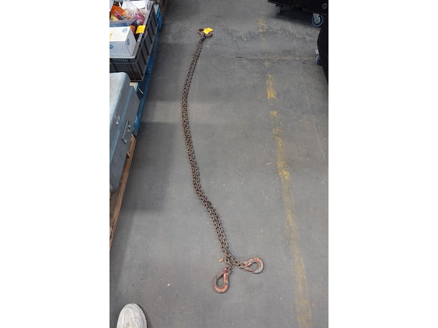 2 sprong hijsketting 2meter - afbeelding 4 van  4