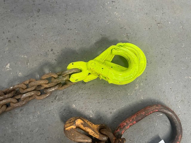 2 sprong hijsketting 3 meter - afbeelding 3 van  3