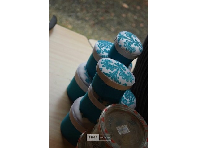 2 st inmaakglazen en 6 st opbergdoosjes - afbeelding 3 van  3