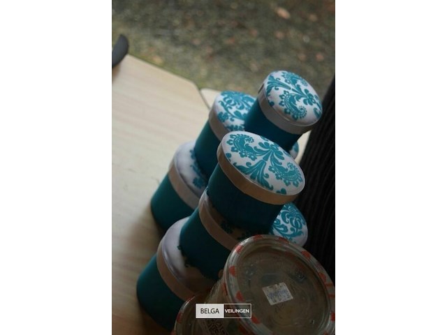 2 st inmaakglazen en 6 st opbergdoosjes - afbeelding 2 van  3