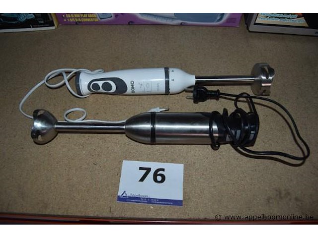 2 staafmixers wo. domo - afbeelding 1 van  1