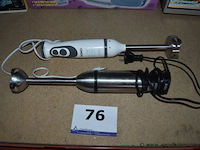 2 staafmixers wo. domo