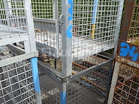 2 stapelbare metalen bakken - afbeelding 1 van  4