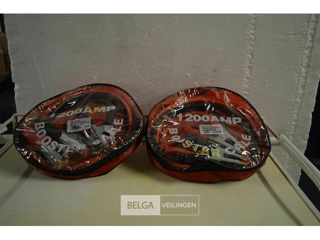 2 startkabels 1200 amp - afbeelding 1 van  3