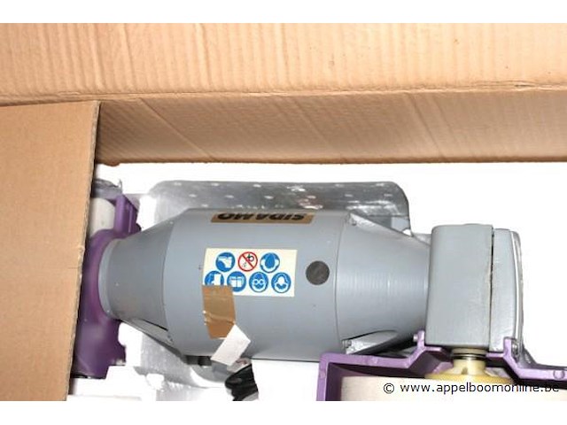 2 steens slijpmachine sidamo tm 200 me, werking niet gekend - afbeelding 2 van  3