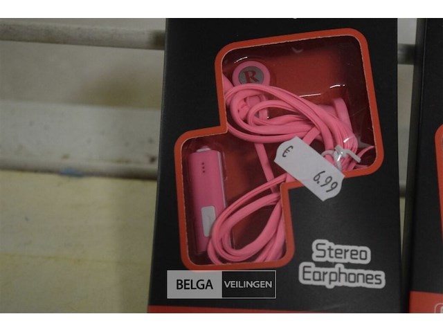2 stereo oortelefoontjes - afbeelding 2 van  3
