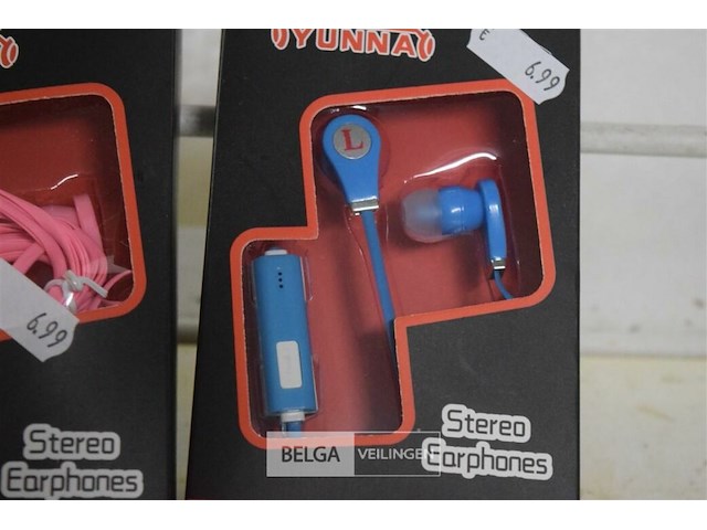 2 stereo oortelefoontjes - afbeelding 3 van  3