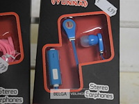 2 stereo oortelefoontjes - afbeelding 3 van  3