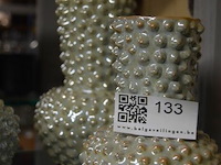 2 stijlvolle keramische vaas handmade - afbeelding 2 van  2