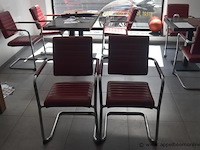 2 stoelen in skai bekleed - afbeelding 1 van  1