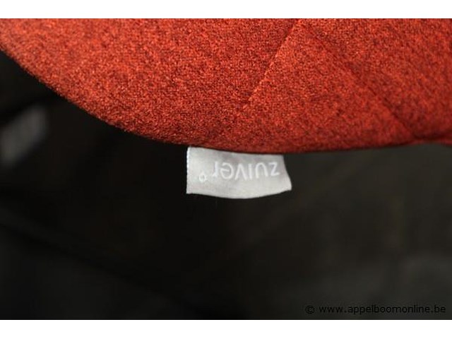 2 stoelen in stof bekleed zuiver - afbeelding 2 van  2