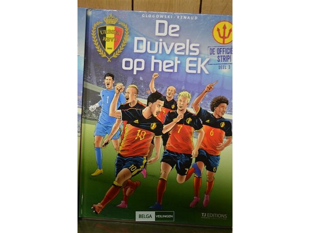 2 stripverhalen ; de rode duivels op het ek - afbeelding 2 van  2