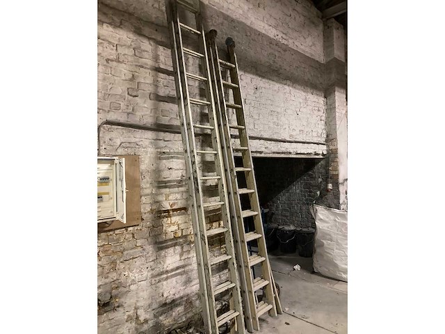 2 stuks uittrekbare ladders - afbeelding 2 van  2