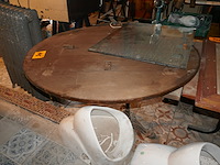 2 tafel onderstellen & 5 tafelbladen - afbeelding 1 van  3