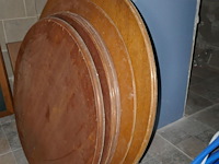 2 tafel onderstellen & 5 tafelbladen - afbeelding 3 van  3