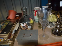 2 tafellampen, 12 diverse sierstukken - afbeelding 2 van  8