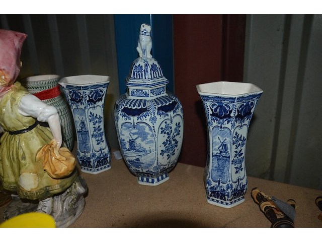 2 tafellampen, 12 diverse sierstukken - afbeelding 7 van  8