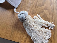 2 tafellopers osaka kleur : beige maat : 50x145 - afbeelding 3 van  3