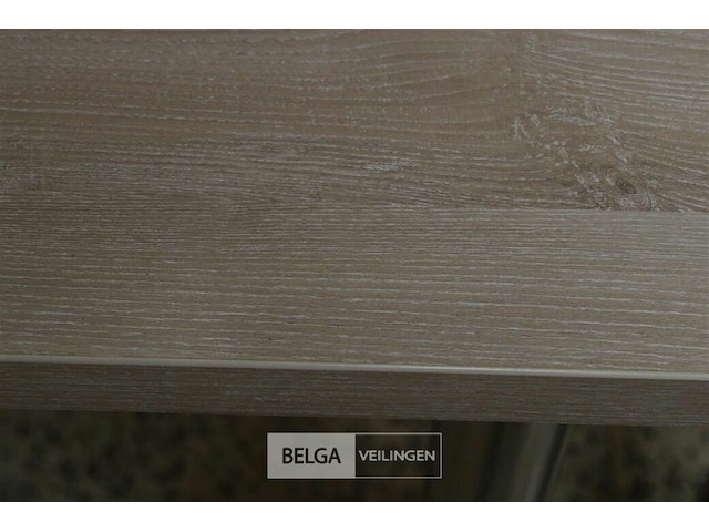 2 tafels regelbare poten 140x60x75 cm - afbeelding 4 van  4