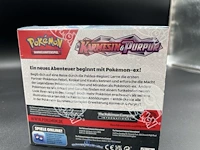 2 tcg-boosterboxen karmesin & purpur pokémon - duitstalig - afbeelding 9 van  11