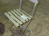 2 terrasstoelen en 1 tafel - afbeelding 2 van  4