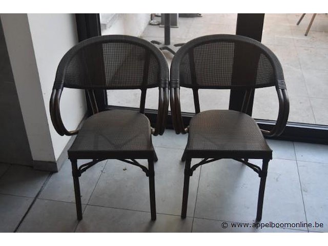 2 terrasstoelen - afbeelding 1 van  1