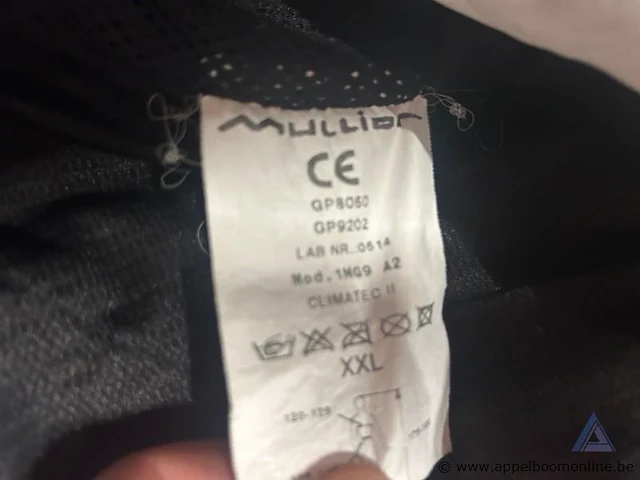 2 thermische pakken, mullion climatec ii, eén pak maat xl, één pak maat xxl. - afbeelding 3 van  3