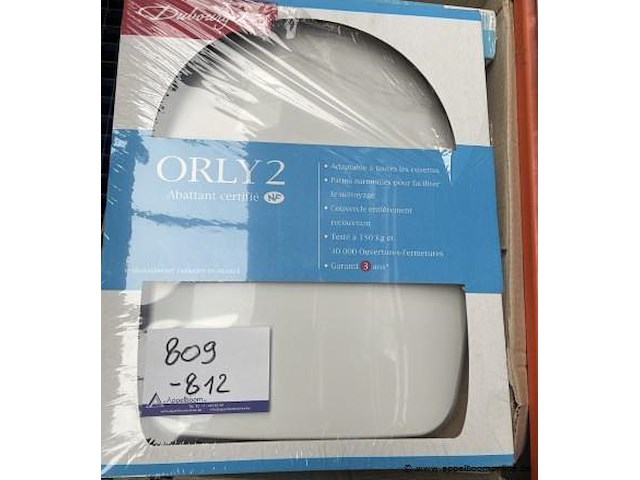 2 toiletbrillen dubourgel - afbeelding 1 van  2